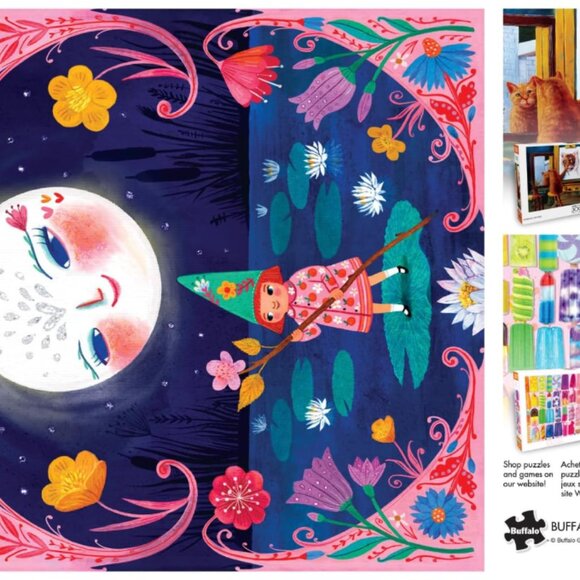 Buffalo Games - Jenny Miriam - Moonlight Journey - 300 Piece Jigsaw Puzzle - Picture 3 of 5